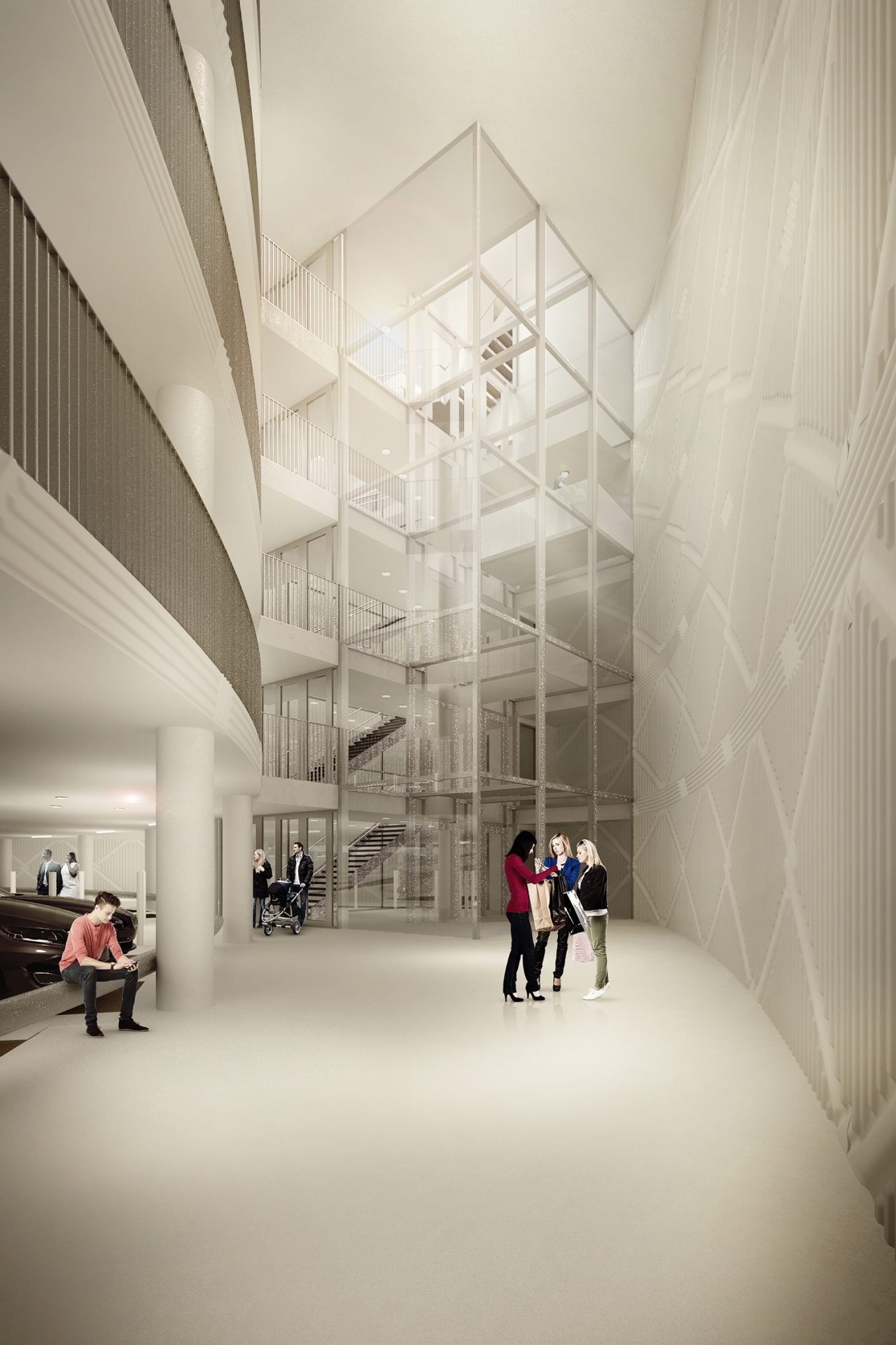 Studio leon thier – parkeergarage garenmarkt